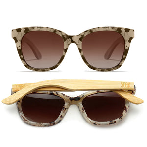 LILA GRACE IVORY TORTOISE l Brown Lens l White Maple Arms - Soek Fashion Eyewear Australia