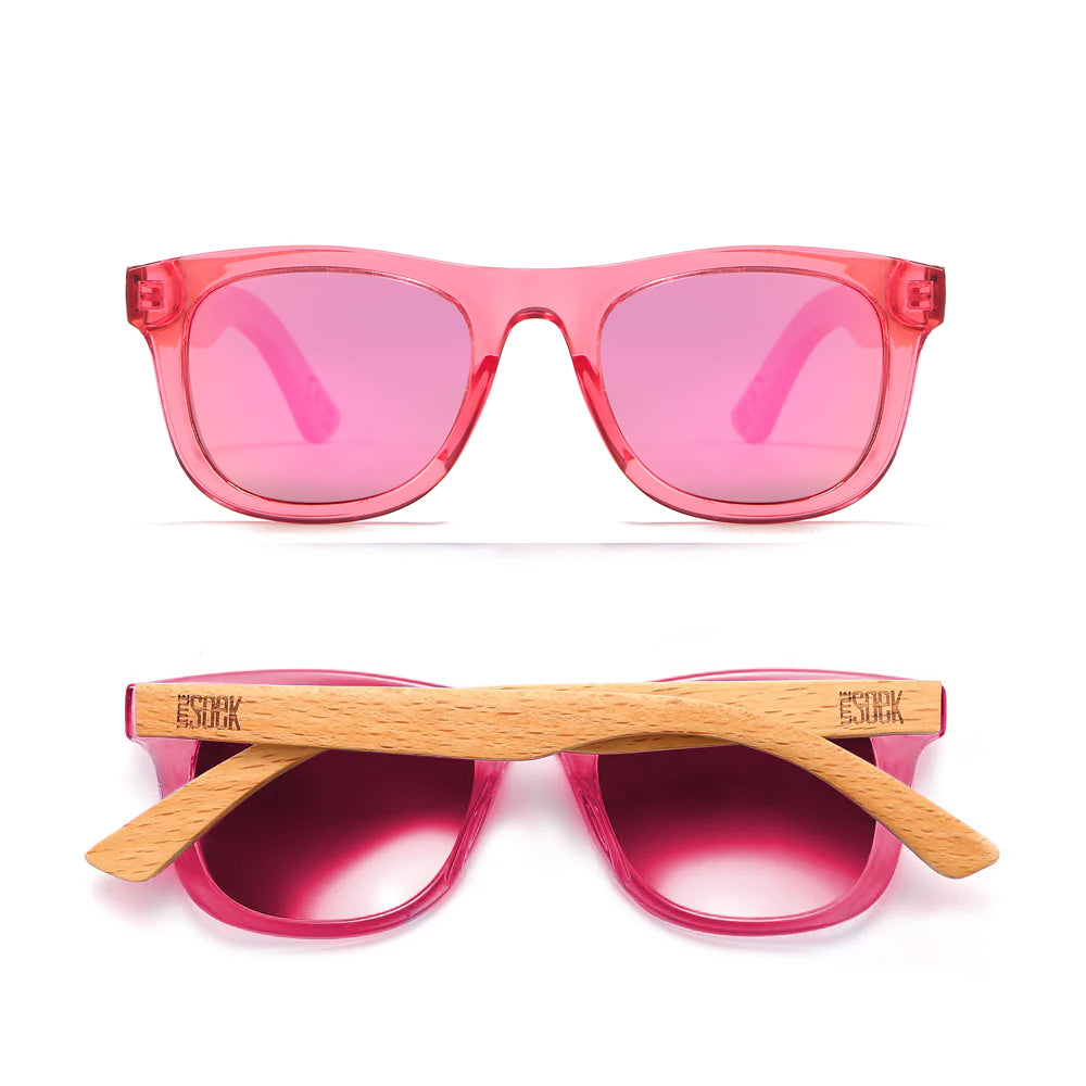 LITTLE PEARL KIDS Pink Sunnies l Polarised Lens l Age 3-6 - Soek Fashion Eyewear Australia
