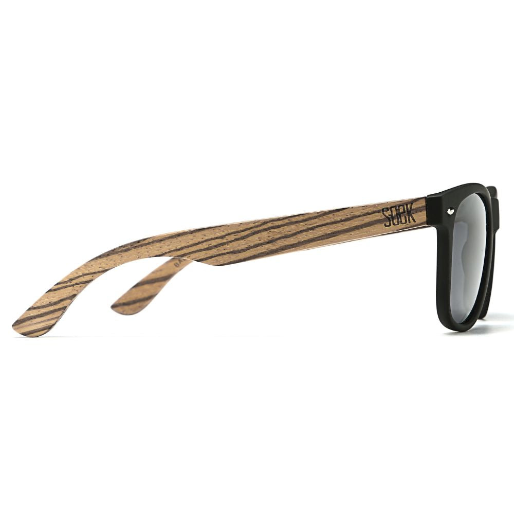 BALMORAL Black Lens l Walnut Arms - Soek Fashion Eyewear Australia