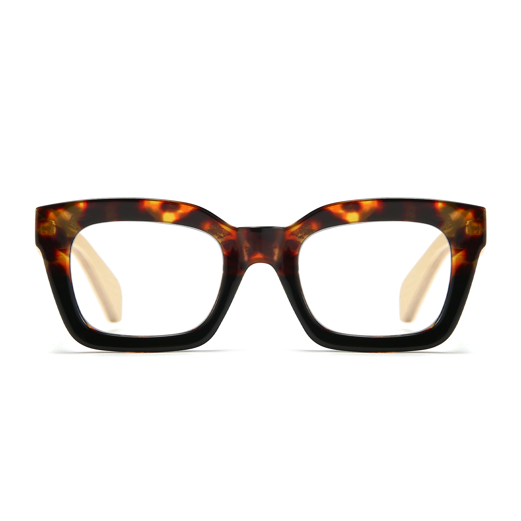 ZAHRA TOFFEE l Wooden Blue Light Magnifying Reader - Soek Fashion Eyewear Australia