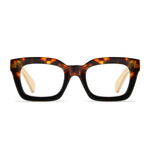 ZAHRA TOFFEE l Wooden Blue Light Magnifying Reader - Soek Fashion Eyewear Australia