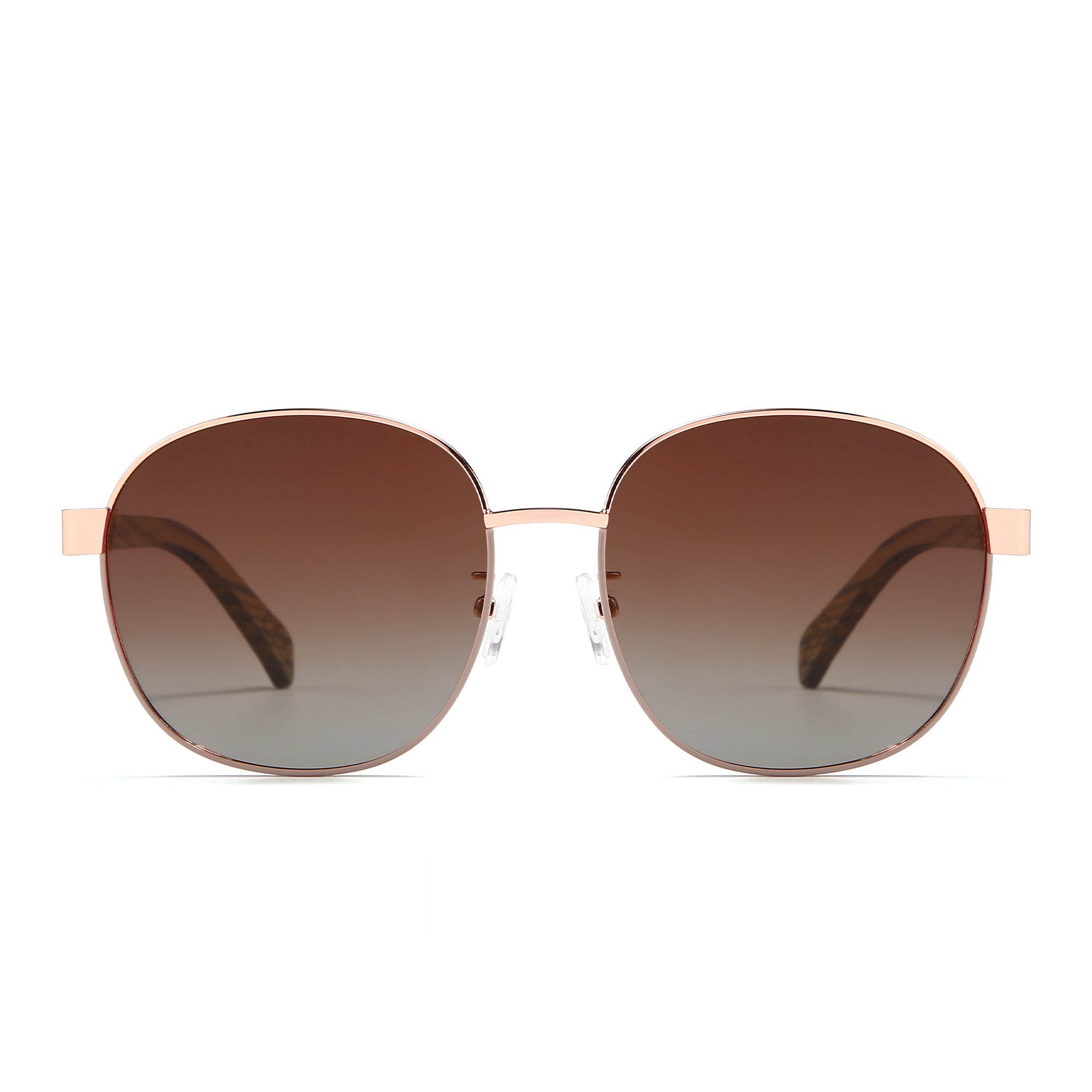 CLEO BLOOM l Rose Gold Metal l Polarised Lenses - Soek Fashion Eyewear Australia