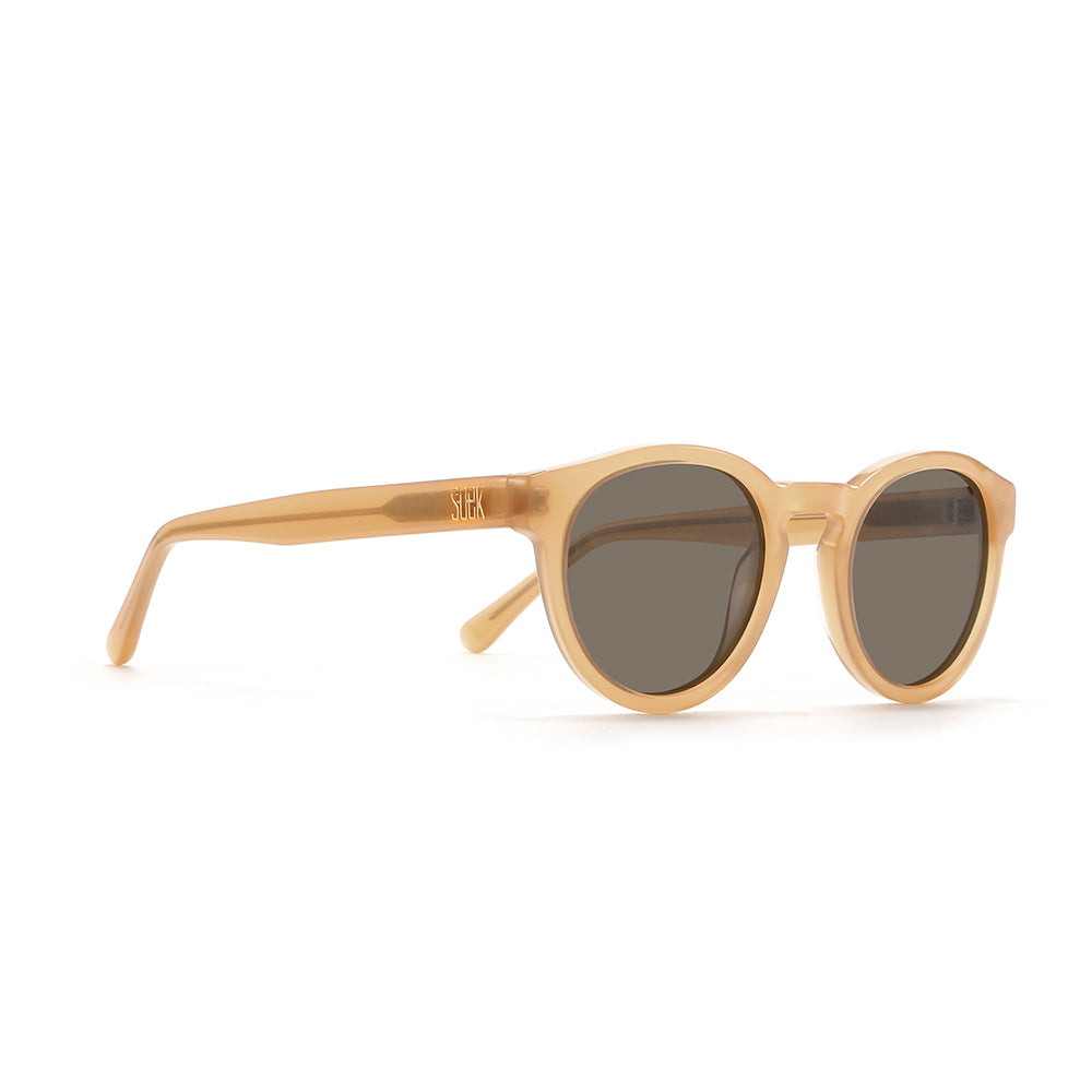 OTIS SAND - Bio Acetate Sand coloured Frame l Khaki Polarised Lens - Soek Fashion Eyewear Australia