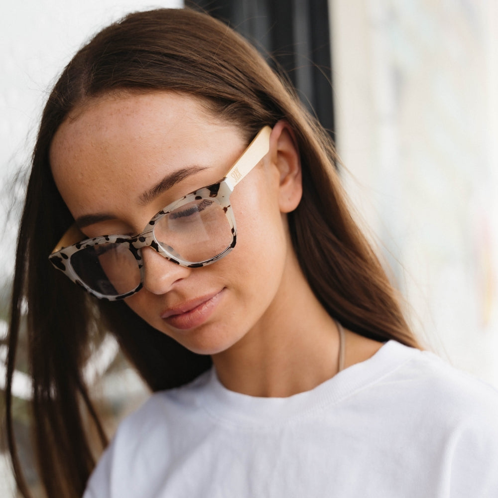 Magnifying Reader l LILA GRACE IVORY - Soek Fashion Eyewear Australia
