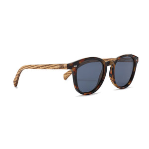 TAINE TORT  Blue Lens l Walnut Arms - Soek Fashion Eyewear Australia