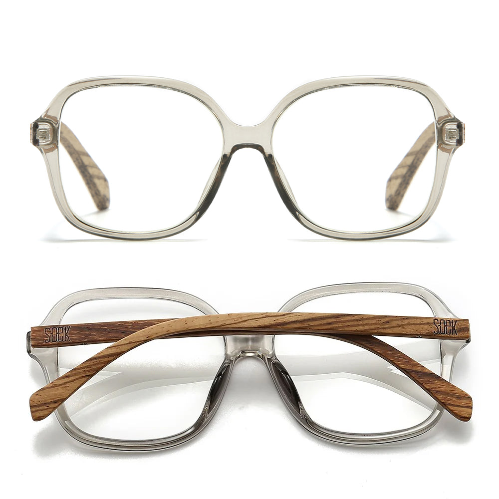 SCARLETT GREY MIST l Blue Light Magnifying Reader - Soek Fashion Eyewear Australia