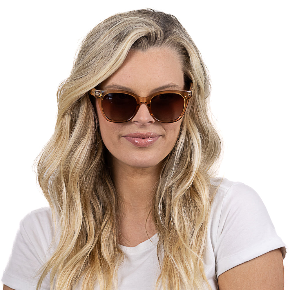 LILA GRACE CHAMPAGNE l  Magnifying SUN Reader - Soek Fashion Eyewear Australia