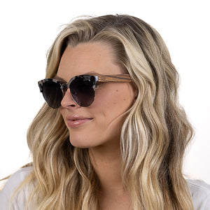 HEATHER IVORY TORT l Grey Lens l White Maple Arms - Soek Fashion Eyewear Australia