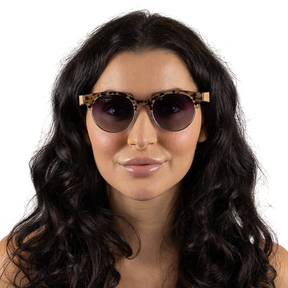 OLIVE TORT l Grey Lens l White Maple Arms - Soek Fashion Eyewear Australia