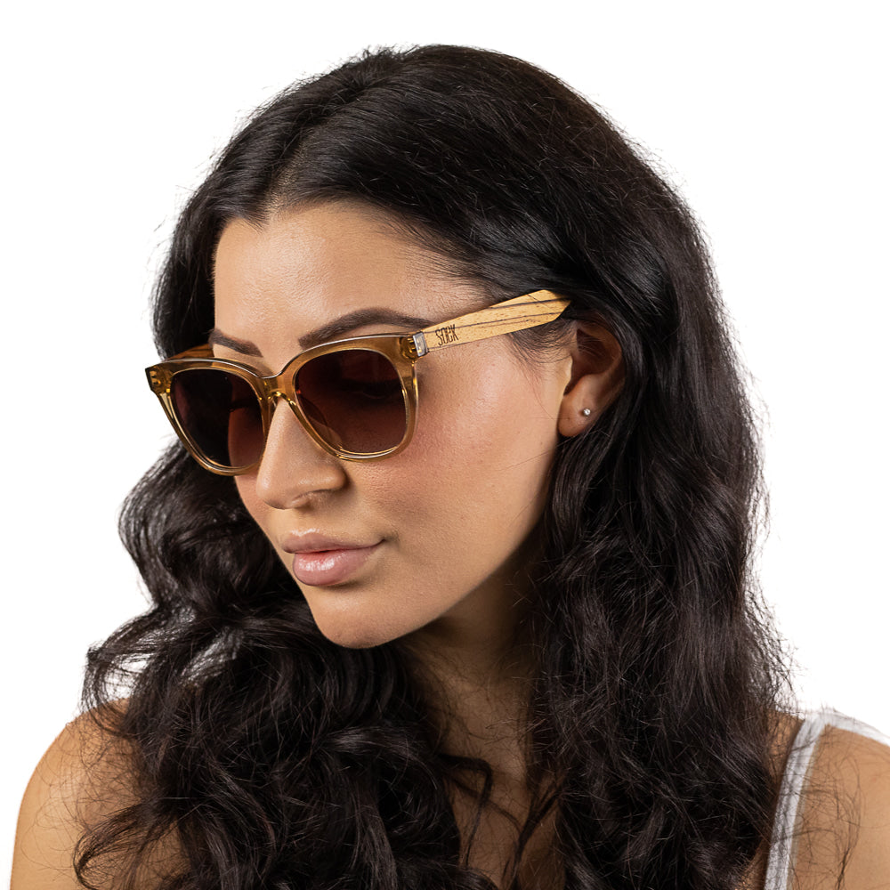 LILA GRACE CHAMPAGNE l  Magnifying SUN Reader - Soek Fashion Eyewear Australia