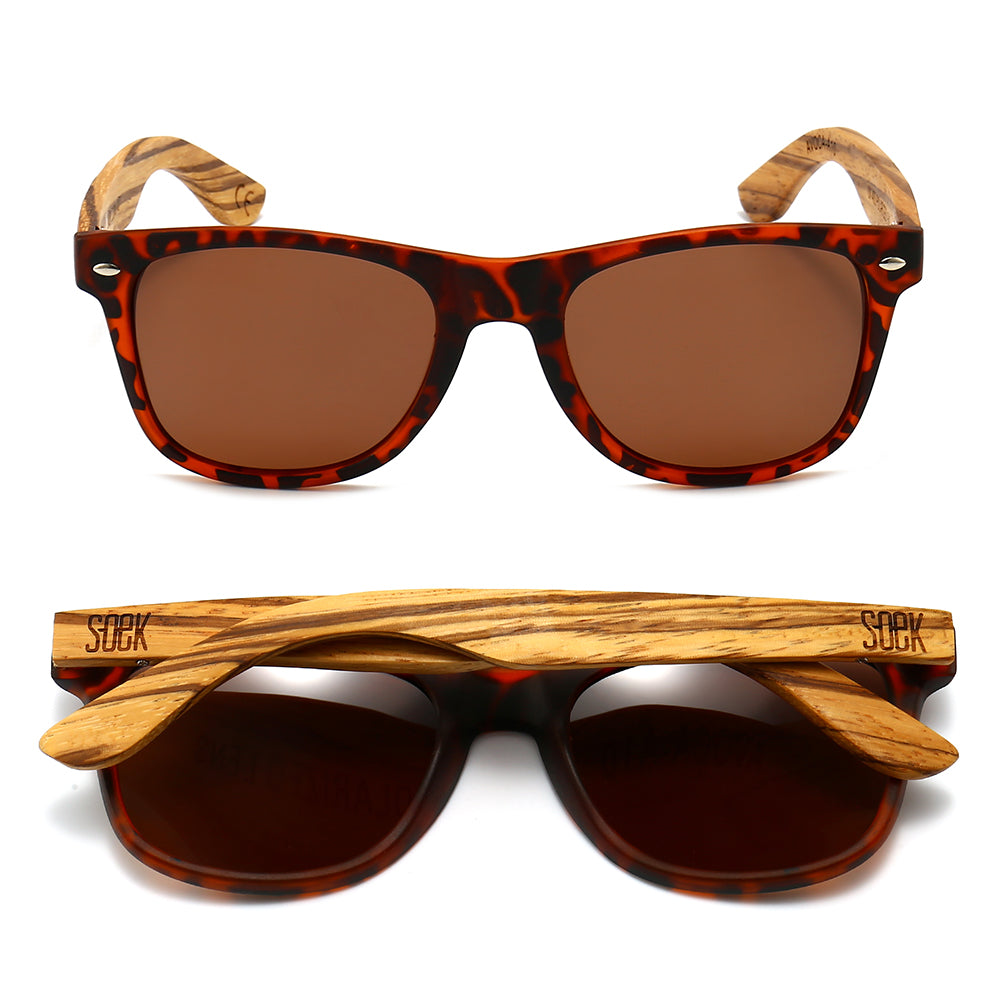 AVOCA WALNUT  Brown Lens l Walnut Arms - Soek Fashion Eyewear Australia