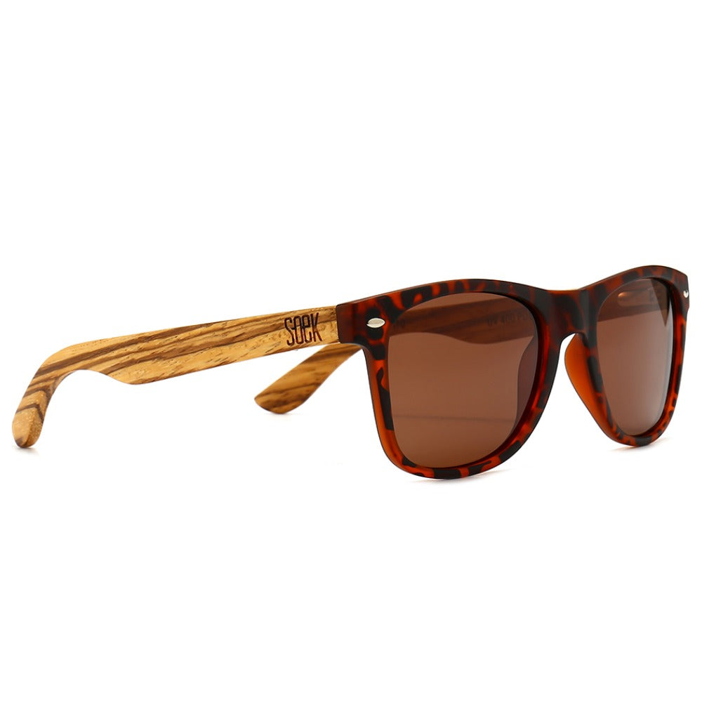 AVOCA WALNUT  Brown Lens l Walnut Arms - Soek Fashion Eyewear Australia